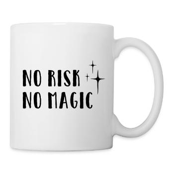 Aucun risque – Pas de magie - Mug blanc - blanc - Droite