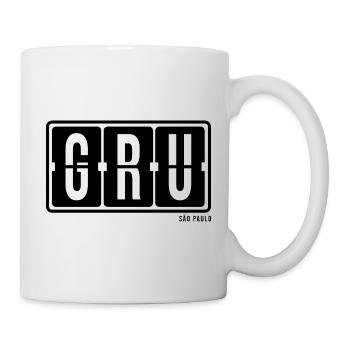 São Paulo GRU, City Souvenir T-Shirt, Cap, Socken - Tasse - Weiß - Rechts