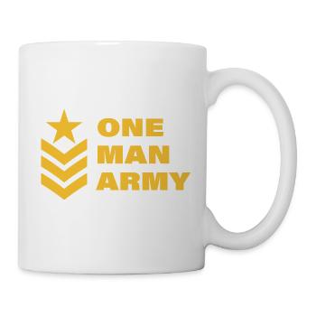 ONE MAN - Tasse - Weiß - Rechts