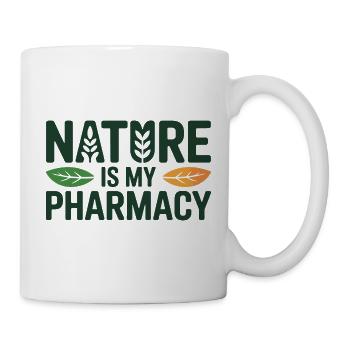 Naturheilkunde Nature ist mein Pharmazeutischer Fachmann - Tasse - Weiß - Rechts