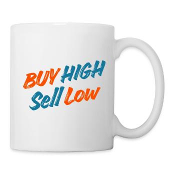Investor - Trader - Aktien - Börse Lustige Sprüche - Tasse - Weiß - Rechts