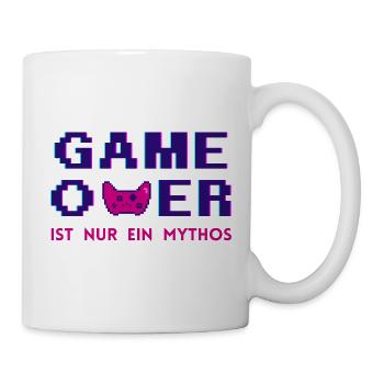 Game Over Mythos Dark Retro Pixel - Mug blanc - blanc - Droite