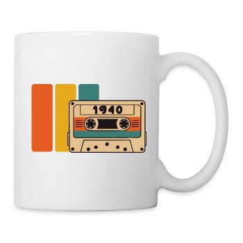 1940 Birthday 1940 Born 1940 Birthday - Mug - white - Right