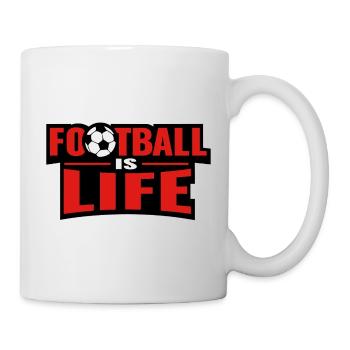 Football_is_life - Mug - white - Right
