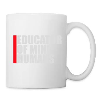 Educator Of Little Humans Teacher Funny Kids - Mug - white - Right