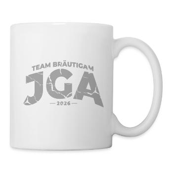 Team Bräutigam JGA 2026 Junggesellenabschied - Tasse - Weiß - Rechts