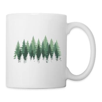 Forêt Nature Arbres Nature Nature Amoureux de la nature - Mug blanc - blanc - Droite