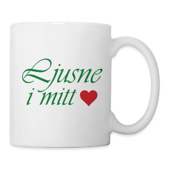 Illumine mon cœur - Mug blanc - blanc - Droite