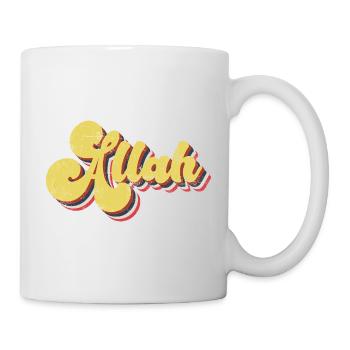 Allah Vintage - Mug - white - Right