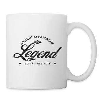 Vintage Born This Way – Absolument Beau 60 - Mug blanc - blanc - Droite