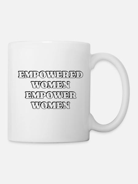 Befähigte Frauen stärken Frauen - Tasse - Weiß