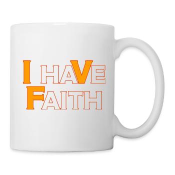 I Have Faith IVF Month Infertility Awareness Month - Mug - white - Right