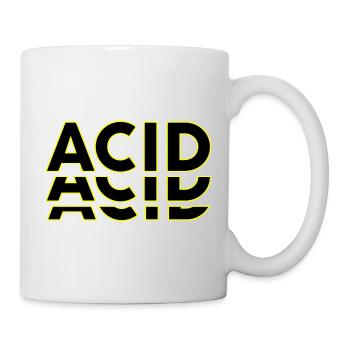 Acid Techno Amelie Hard Dark Beats - Mug blanc - blanc - Droite