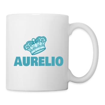 Geschenk für Aurelio - Tasse - Weiß - Rechts