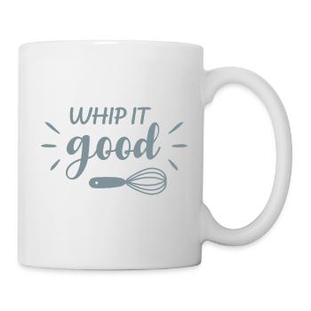Whip It Good Funny Baking Quote Retro Design - Mug - white - Right