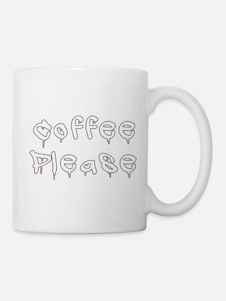 COFFEE_PLEASE - Mug - white