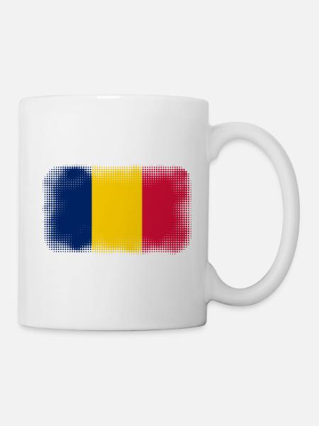 Land Tschad - Tasse - Weiß