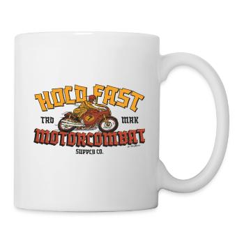 Hold Fast - Tasse - Weiß - Rechts