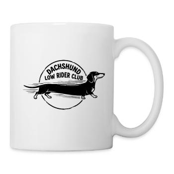 Dachshund Long Dog Club Design - Mug - white - Right