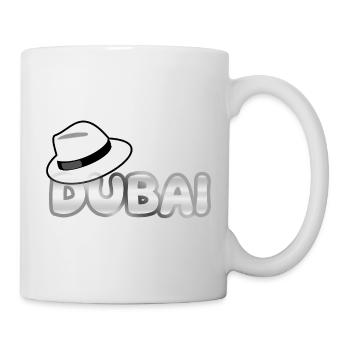 Style de Dubaï avec Fedora - Mug blanc - blanc - Droite
