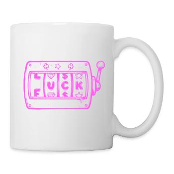 Lucky Bandit, Fun Slots Shirt, Mug - Mug - white - Right