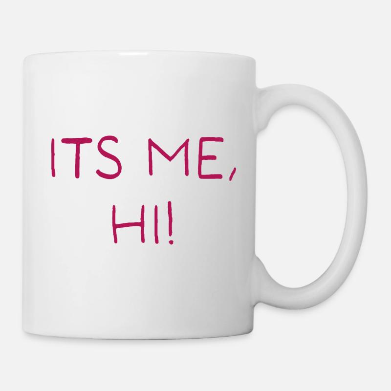 C’est moi, salut ! - Mug blanc - blanc