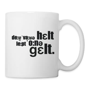 Le vrai héros - Mug blanc - blanc - Droite