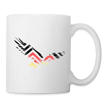 Résumé Fan d’Eagle Allemagne - Mug blanc - blanc - Droite