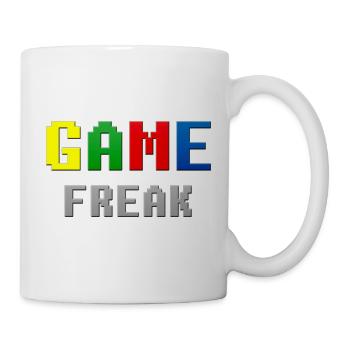 Retro Pixel Game Freak Theme - Mug - white - Right