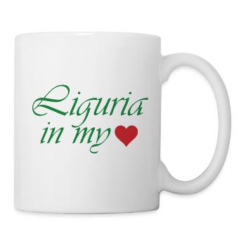 Liguria in My Heart - Mug - white - Right