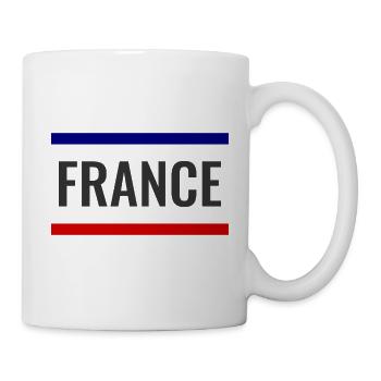 Entre les lignes - France - Mug blanc - blanc - Droite