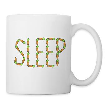 Carrot sleep - Mug - white - Right