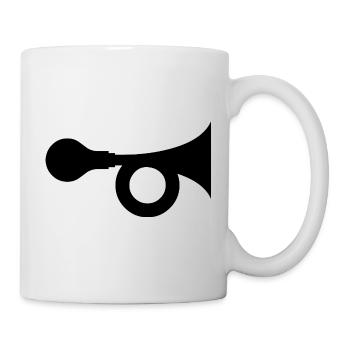 Hupe - Tasse - Weiß - Rechts
