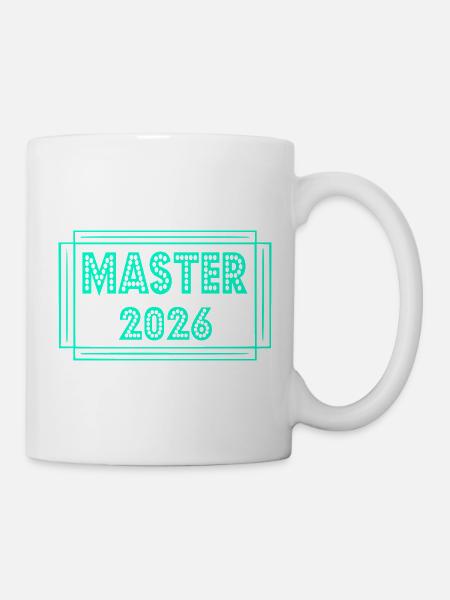 Studium Abschluss 2026 Master - Tasse - Weiß