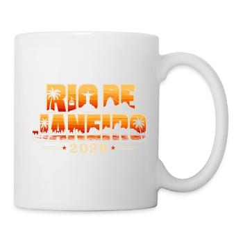 Rio de Janeiro Sonnenuntergang 2026 - Tasse - Weiß - Rechts