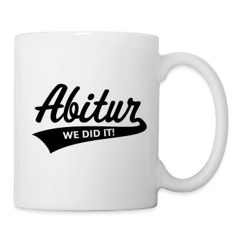 Abitur – On l’a fait ! (Promotion / B) - Mug blanc - blanc - Droite
