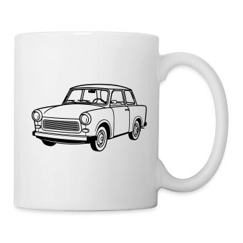 Trabi 601 Coupé - Mug blanc - blanc - Droite