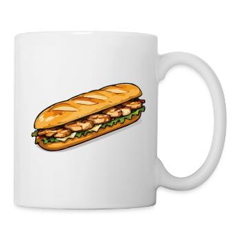 Grilled Chicken Sub Art - Mug - white - Right