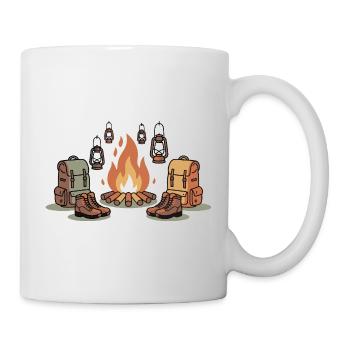 Campfire Night Gear - Mug - white - Right