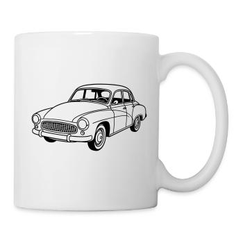 Wartburg 311 / 312 Coupé - Tasse - Weiß - Rechts