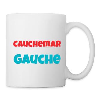Humour Politique : Cauchemar Gauche Rétro - Mug blanc - blanc - Droite