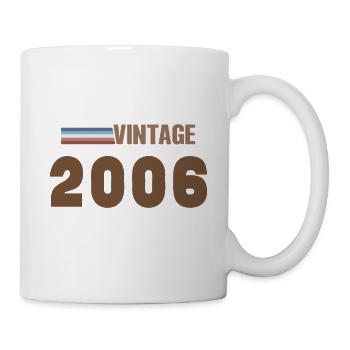 20 Years 2006 Handwritten Script T-Shirt - Mug - white - Right