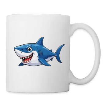 Shark Comic - Mug - white - Right