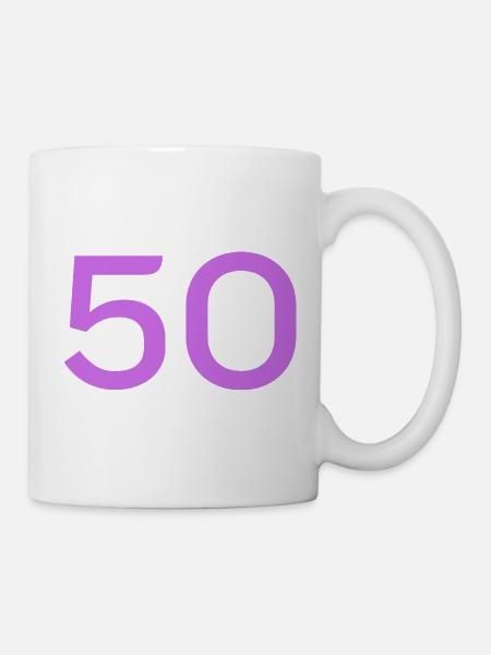 50 - Tasse - Weiß