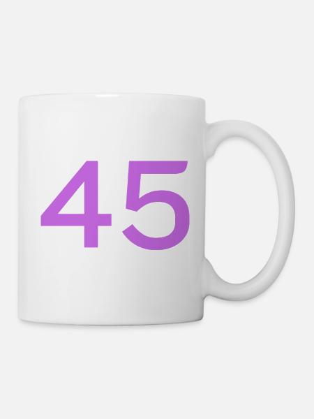 45 - Tasse - Weiß