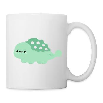 Ankylosaurus Annie - Tasse - Weiß - Rechts