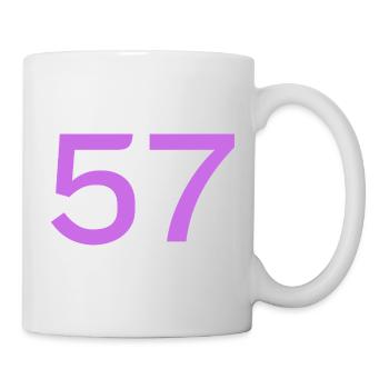 57 - Tasse - Weiß - Rechts