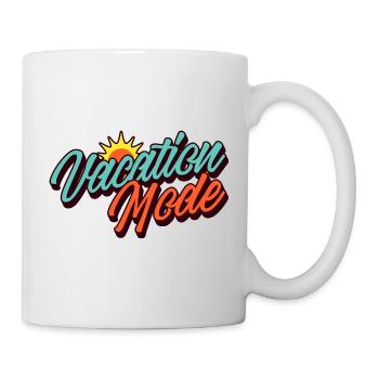 Vacation Mode Vacation Mode Retro Sun Design - Mug - white - Right