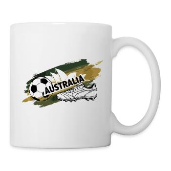 Australie Football Supporter Australia Soccer - Tasse - Weiß - Rechts