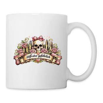 suess_aber_gefaehrlich - Tasse - Weiß - Rechts